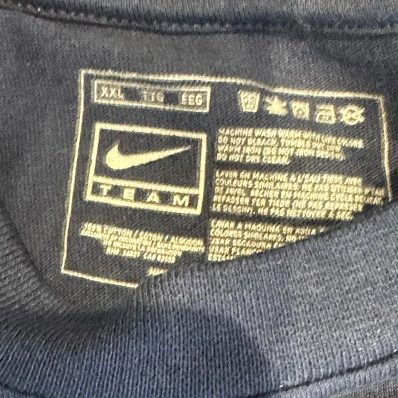 Nike Navy Red Sox Short Sleeve Tee. Men’s Size XXL. New With Tags - NWT - Picture 4 of 9